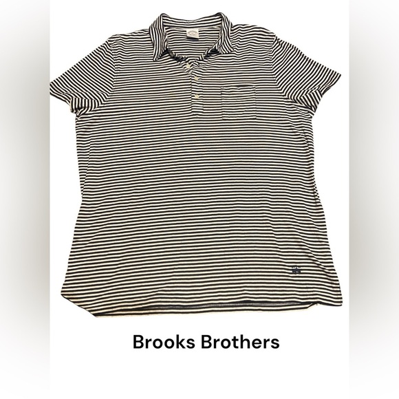 Brooks Brothers Classic Blue and White Polo Shirt
BIN #2 - Picture 6 of 9